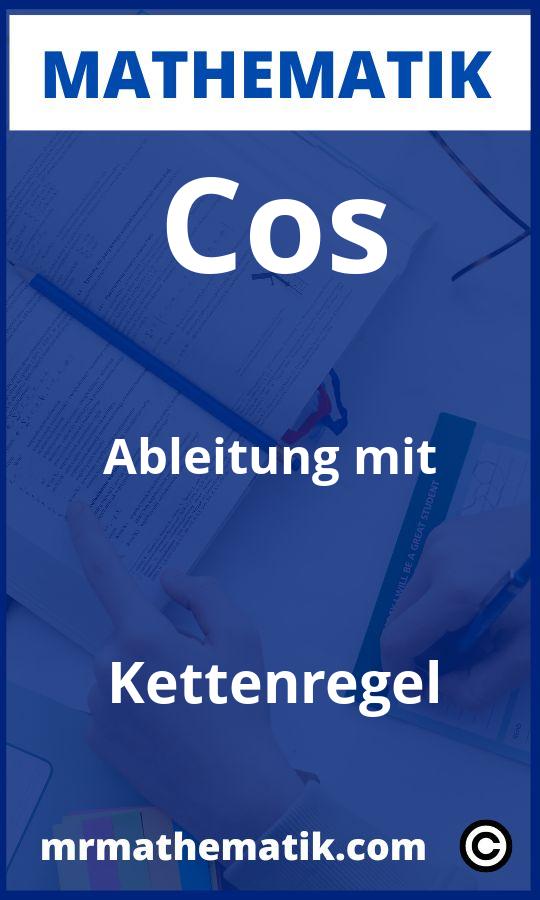 Cos Ableitung mit Kettenregel Aufgaben PDF