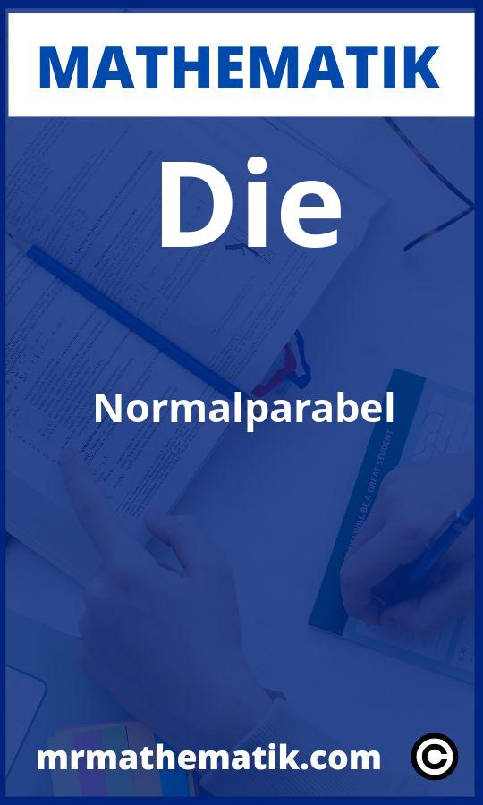 Die Normalparabel Aufgaben PDF