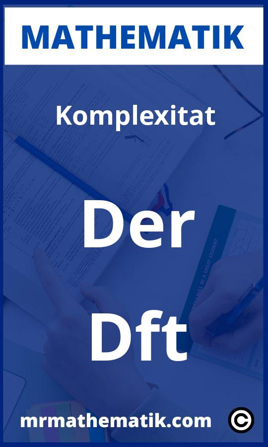 Komplexität der DFT Aufgaben PDF