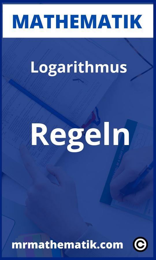 Logarithmus Regeln Aufgaben PDF