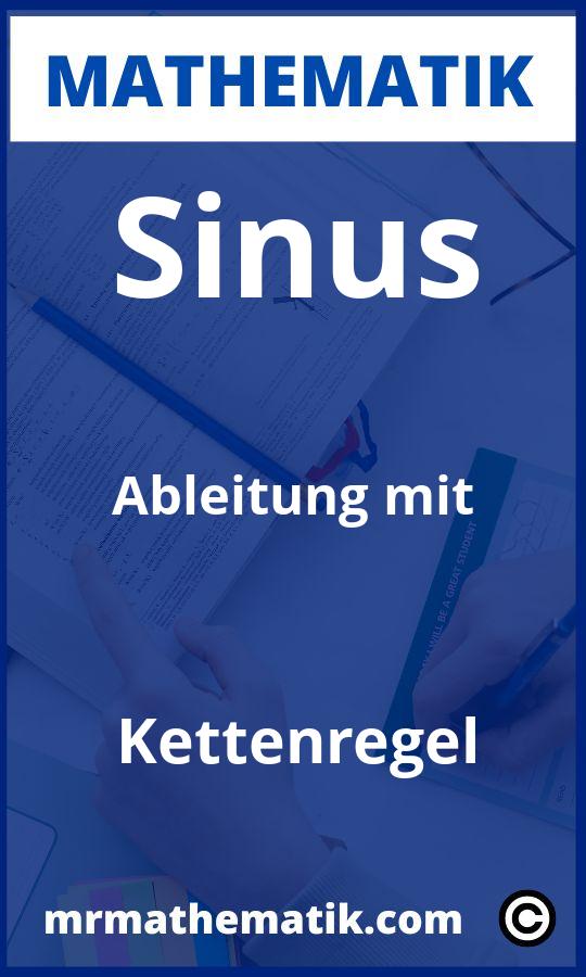 Sinus Ableitung mit Kettenregel Aufgaben PDF