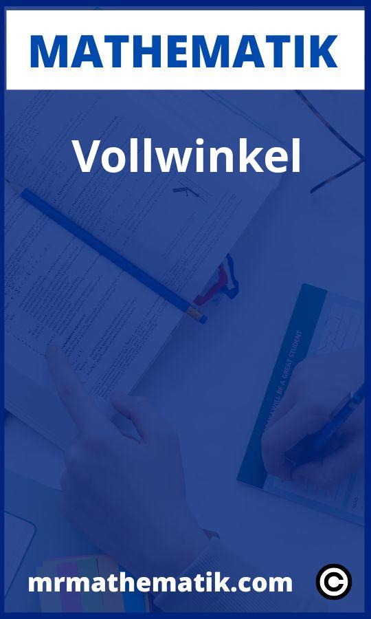 Vollwinkel Aufgaben PDF